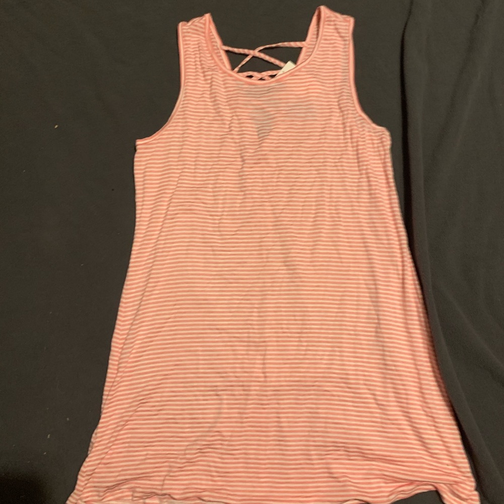 Cross cross back sun dress